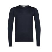 Midnight Merino Wool Crew Neck Sweater