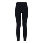 Sorte stretchylon leggings, Stilig modell