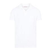 Hvit Polo T-skjorte