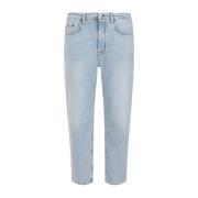 Blå Vintage Slim Fit Jeans