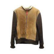 Pre-owned Suede outerwear