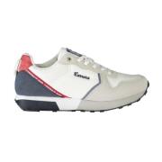 Hvit Polyester Herre Sneaker