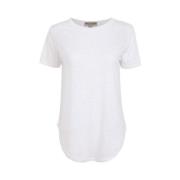 Hvit T-skjorte - Leslie Modell