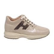 Beige Interaktive Sneakers Damesko