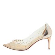 Pre-owned Metallisk skinn Christian Louboutin haeler