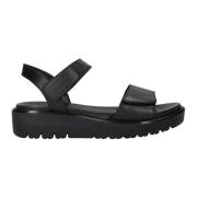 Komfortabelt lær sandal