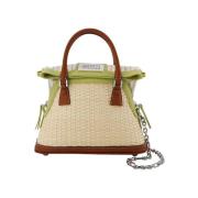 Beige Raffia Maison Margiela veske