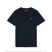 Mørk Marineblå Basic T-Skjorte