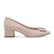 Elegant Beige Lukkede Pumps