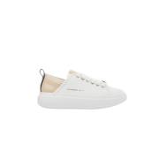Wembley Woman White Nude Sneakers