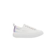 Hvite Iride Azure Sporty Sneakers