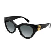 Cat-eye solbriller med Le Bouton detalj