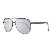 Gunmetal Aviator Solbriller