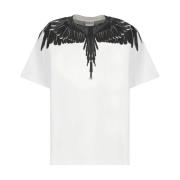Hvit T-skjorte med Icon Wings Print