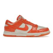 Sprukken Oransje Lave Sneakers