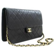 Pre-owned Leather chanel-bags