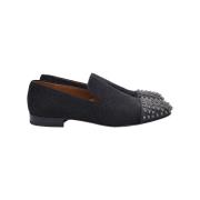 Pre-owned Leather flats