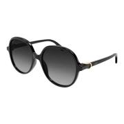 Ct0350S Solbriller, Klassisk Svart, Holdbare og Komfortable
