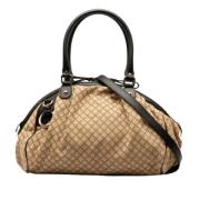 Pre-owned Canvas gucci-bags