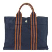 Pre-owned Cotton handbags