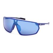 Matte Blue/Green Sunglasses Sp0091