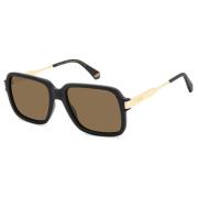 Matte Black/Brown Sunglasses