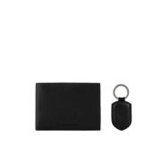 Lommebok+nøkkelringsett