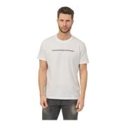 Herre 3D Logo T-skjorte Hvit