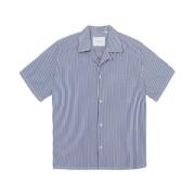 Lawson 2.0 Poplin Striper Hvit/Blå Skjorte