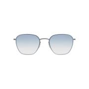 Minimalistisk Titan Solbriller - Blå Linser