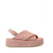 Rosa Kile Sandal Kryss Modell