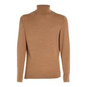 Herre Turtleneck Genser Ullblanding