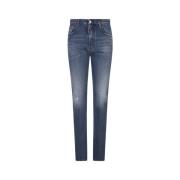 Blå Skinny Jennifer Jeans