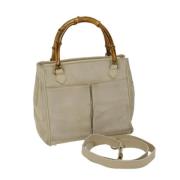 Pre-owned Suede handbags