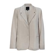 Myk Blazer i Cord med Stretch