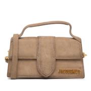 Pre-owned Suede handbags