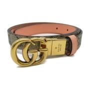 Pre-owned Leather belts