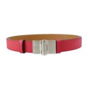 Pre-owned Leather belts