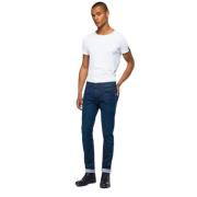 Mørk Blå Slim Fit Jeans