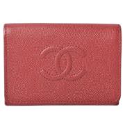 Pre-owned Leather wallets