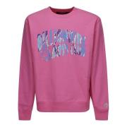 Rosa Camo Logo Crew-Neck Sweatshirt