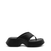 Svart Yoko Flip-Flops