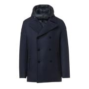 Navy Florent Parka for Menn