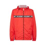 Nylon Windbreaker Hettejakke