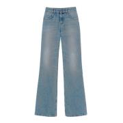 Flared Denim Jeans