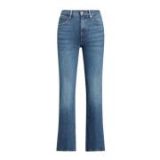 Høy Midje Flare Bootcut Jeans