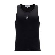 Svart Anker Tank Top