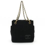 Pre-owned Cotton chanel-bags