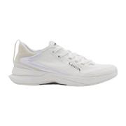 Hvit Mesh Runner Lettvekts Sneakers