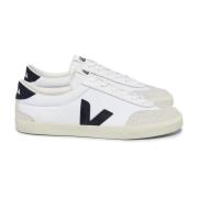 Canvas Volley Sneaker Hvit Svart